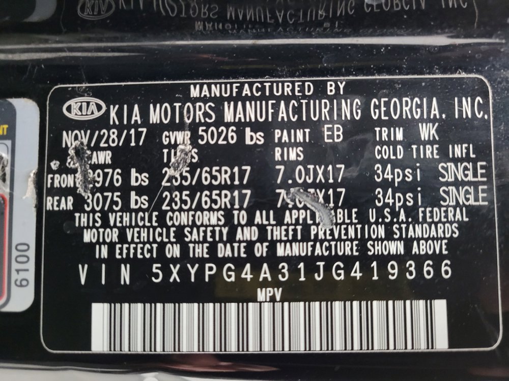 Used 2018 Kia Sorento FWD image 33
