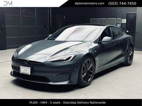 Used 2023 Tesla Model S Plaid AWD/4WD image 1