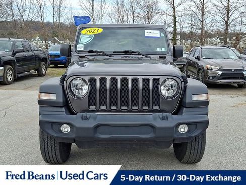 Used 2021 Jeep Wrangler Unlimited Sport w/ Technology Group image 3