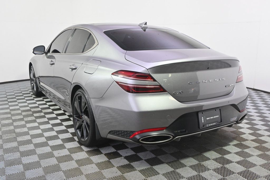 Used 2023 Genesis G70 3.3T w/ Sport Prestige Package AWD/4WD image 4