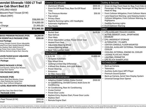 Used 2024 Chevrolet Silverado 1500 LT Trail Boss w/ LT Trail Boss Premium Package image 2