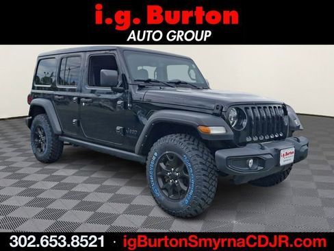 Used 2022 Jeep Wrangler Unlimited Sport AWD/4WD image 1