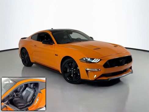 Used 2021 Ford Mustang GT Premium w/ Carbon Sport Interior Package RWD image 2