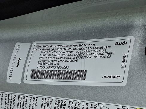 Used 2015 Audi TTS 2.0T Roadster image 28