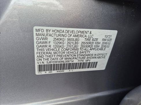 Used 2022 Acura MDX w/ Technology Package FWD image 23