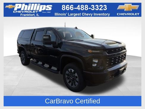 Used 2022 Chevrolet Silverado 2500 Custom w/ Custom Value Package AWD/4WD image 1
