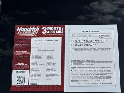 Used 2023 GMC Sierra 1500 Elevation w/ LPO, Elevation Black Package AWD/4WD image 35