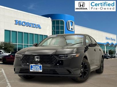 Certified 2025 Honda Accord SE