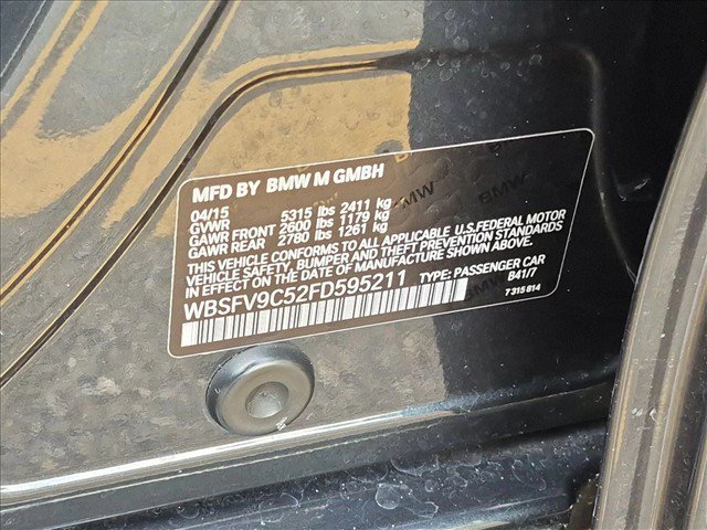 Used 2015 BMW M5 RWD image 26