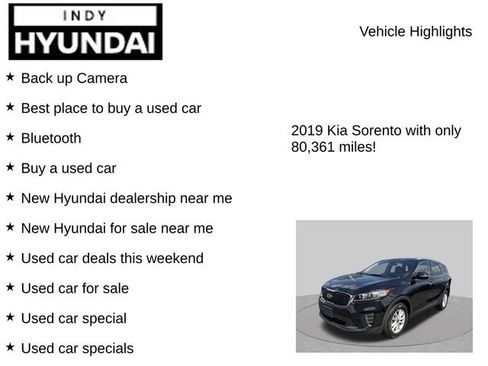 Used 2019 Kia Sorento FWD w/ LX Convenience Package image 7