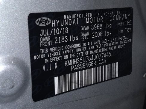 Used 2018 Hyundai Elantra GT w/ Style Package 02 FWD image 33