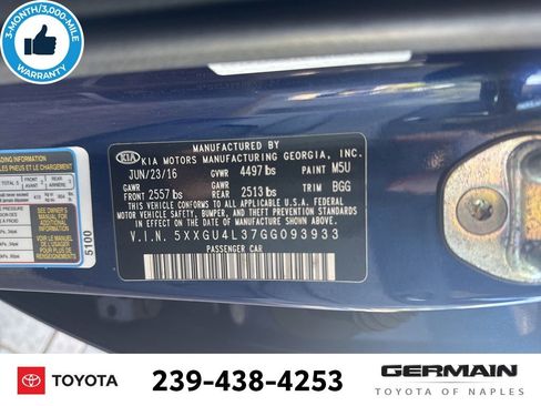Used 2016 Kia Optima EX FWD image 25