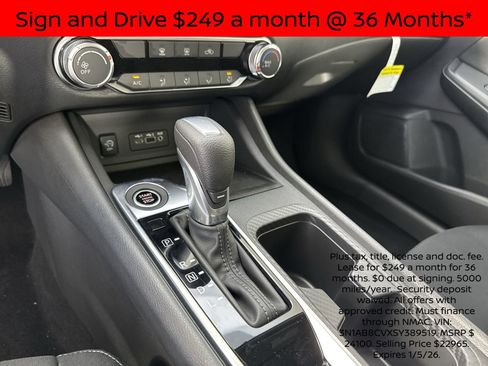 New 2025 Nissan Sentra SV w/ Lighting Package image 18