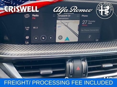 New 2024 Alfa Romeo Stelvio Quadrifoglio w/ Active Assist Plus Package image 29