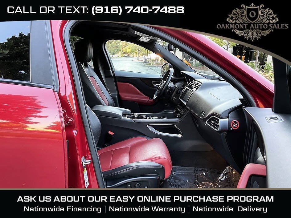 Used 2017 Jaguar F-PACE R-Sport AWD/4WD image 14