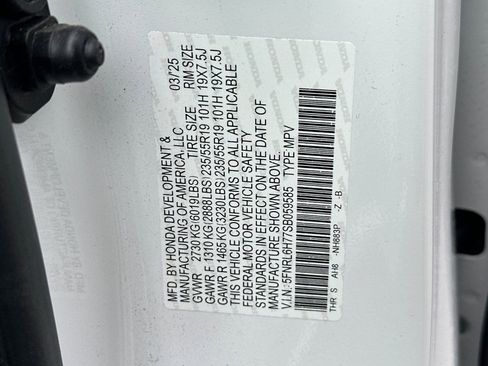 Used 2025 Honda Odyssey Sport-L image 54