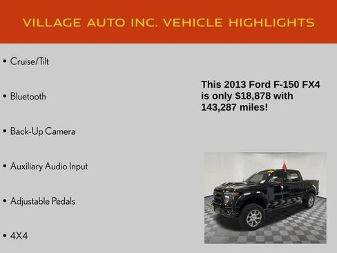 Used 2013 Ford F150 FX4 w/ Luxury Equipment Group AWD/4WD image 21