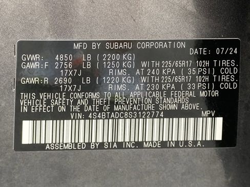 Used 2025 Subaru Outback Premium image 32