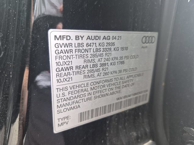 Used 2021 Audi Q8 Premium Plus w/ Premium Plus Package AWD/4WD image 31