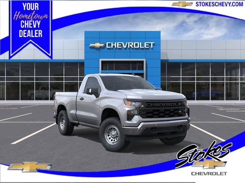 New 2026 Chevrolet Silverado 1500 W/T w/ WT Safety Package AWD/4WD image 1