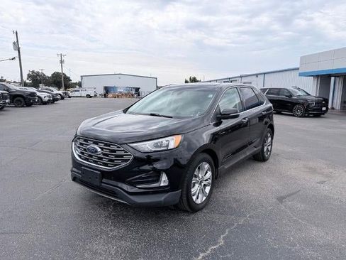 Used 2020 Ford Edge Titanium w/ Cargo Accessory Package FWD image 1