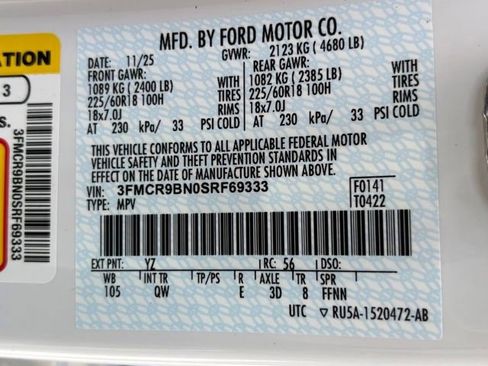 New 2025 Ford Bronco Sport Big Bend w/ Convenience Package image 27