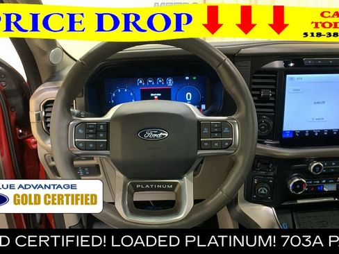 Certified 2024 Ford F150 Platinum w/ Equipment Group 703A Plus AWD/4WD image 34