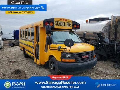 Used 2012 GMC Savana 4500 w/ School Bus Package
