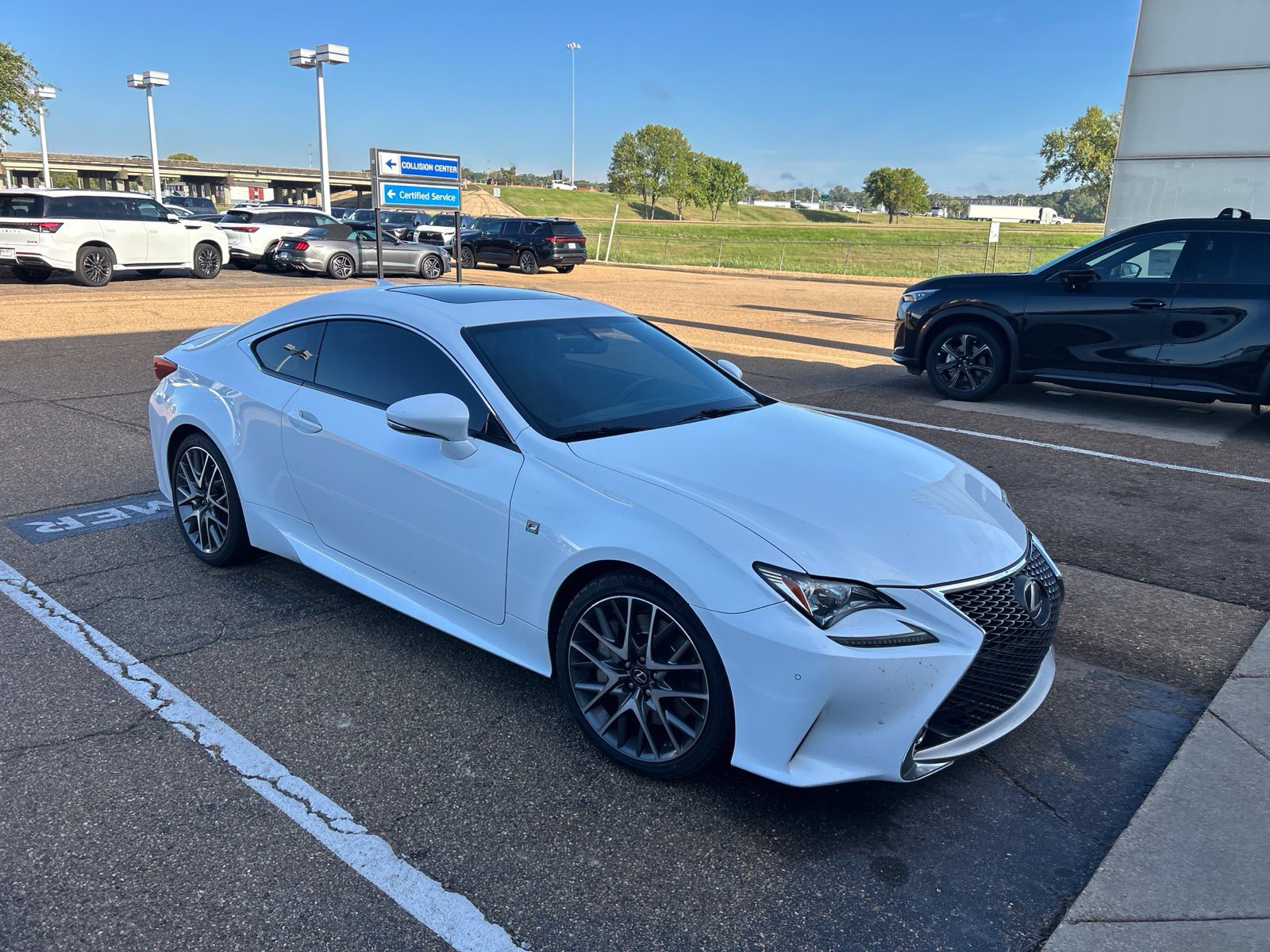 Used 2015 Lexus RC 350 w/ F Sport w/Summer Tires RWD image 16
