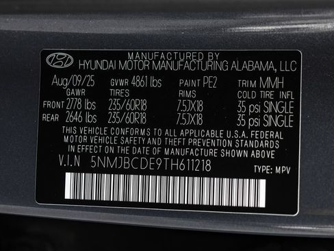 Certified 2026 Hyundai Tucson SEL Plus AWD/4WD image 37