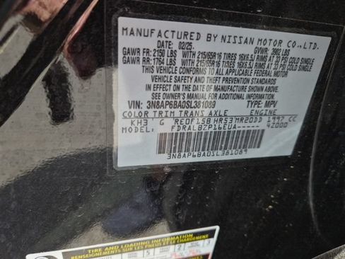 Certified 2025 Nissan Kicks S FWD image 5