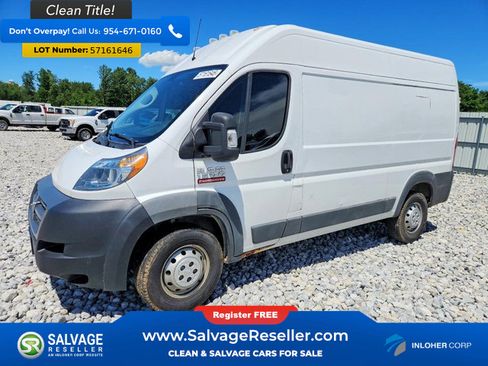 Used 2018 RAM ProMaster 1500 FWD image 1