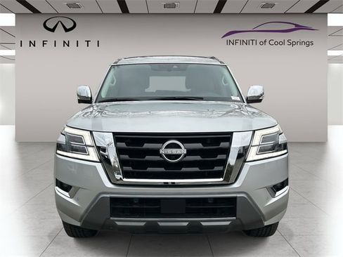 Used 2024 Nissan Armada Platinum w/ Captain's Chairs Package image 2