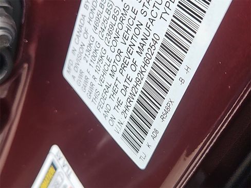 Certified 2019 Honda CR-V Touring image 13