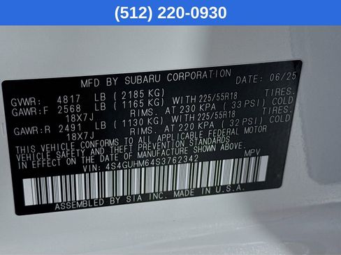 Certified 2025 Subaru Crosstrek 2.5i Limited w/ Popular Package #3A image 41