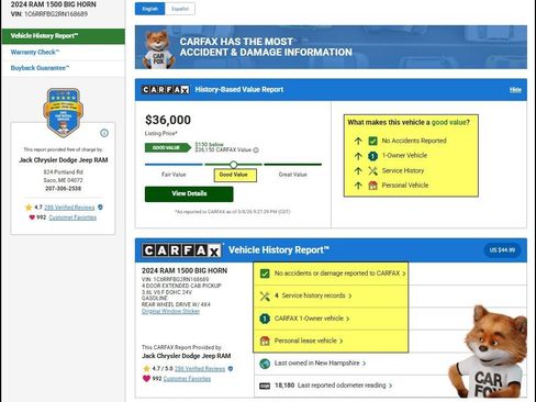 Used 2024 RAM 1500 Big Horn image 11