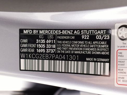 Used 2023 Mercedes-Benz EQS 450+ 4MATIC Sedan image 60