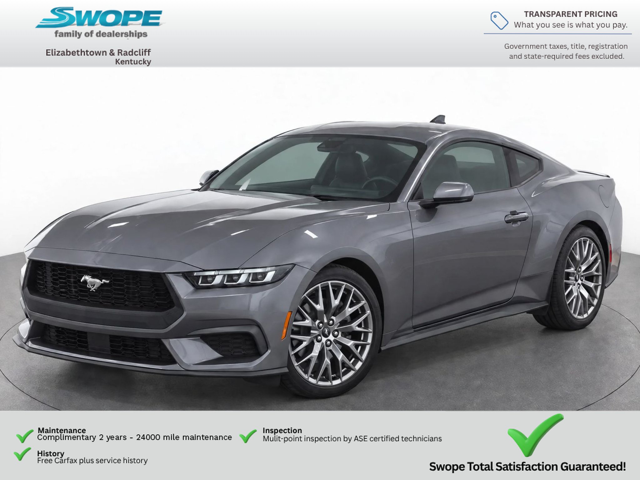 Used 2024 Ford Mustang Premium RWD image 1