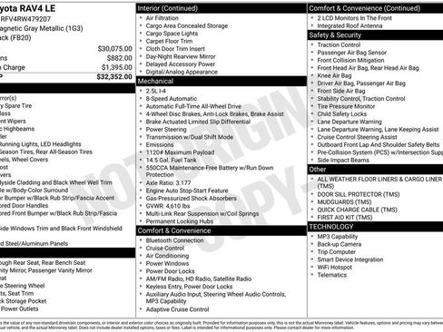 Used 2024 Toyota RAV4 LE image 2