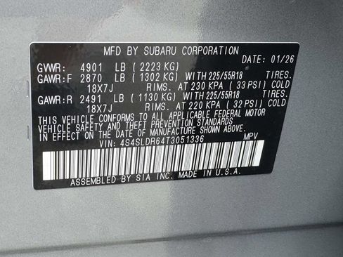 Certified 2026 Subaru Forester Limited AWD/4WD image 24