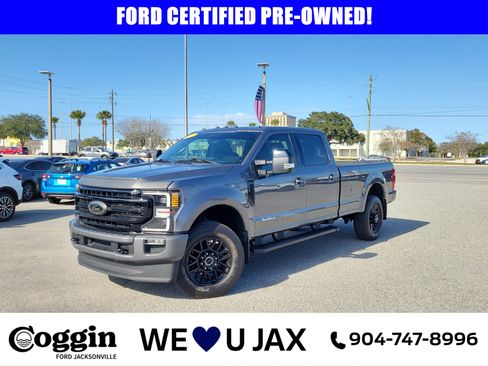Certified 2022 Ford F350 Lariat w/ Black Appearance Package image 1