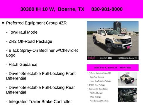 Used 2022 Chevrolet Colorado ZR2 w/ Colorado ZR2 Bison Edition AWD/4WD image 10
