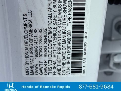 New 2026 Honda Accord LX image 35