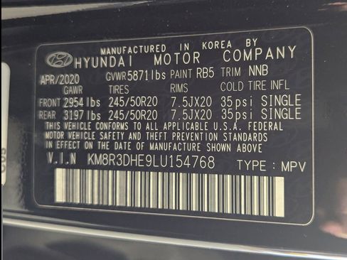 Used 2020 Hyundai Palisade SEL w/ Convenience Package AWD/4WD image 60