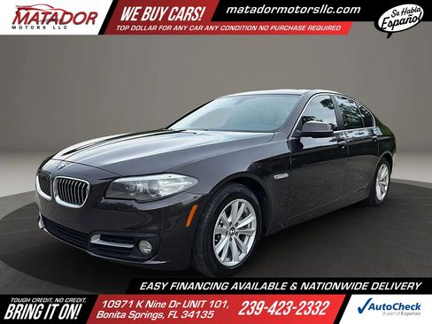 Used 2015 BMW 528i Sedan RWD image 1