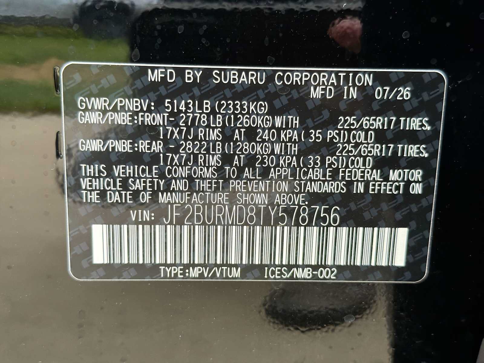New 2026 Subaru Outback Wilderness AWD/4WD image 32