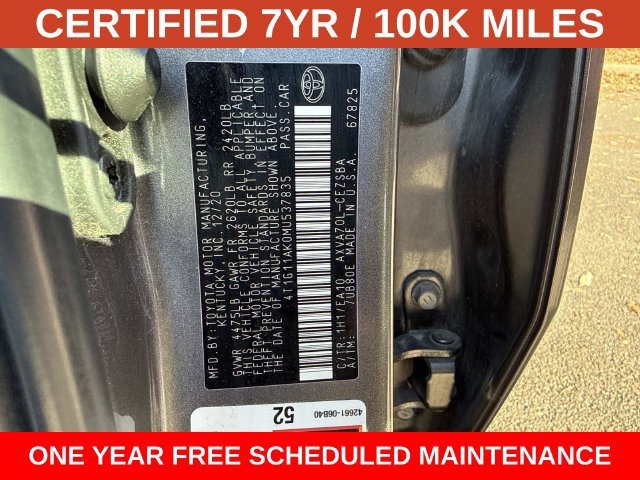 Used 2021 Toyota Camry SE FWD image 29