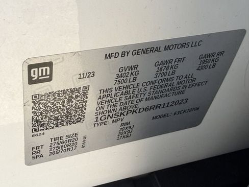 Used 2024 Chevrolet Tahoe Z71 w/ Z71 Off-Road Package AWD/4WD image 36