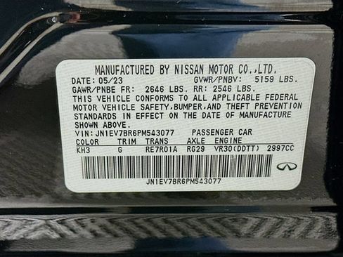 Used 2023 INFINITI Q50 Luxe w/ Cargo Package AWD/4WD image 38