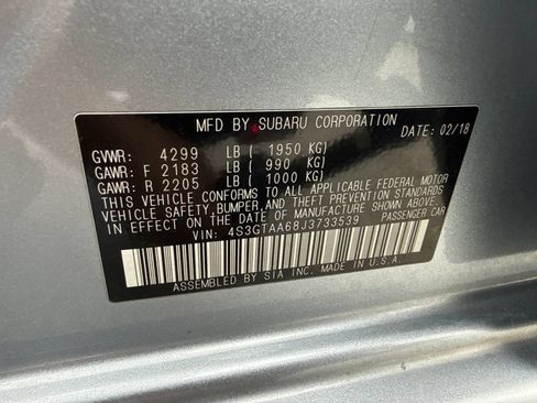 Used 2018 Subaru Impreza 2.0i AWD/4WD image 52